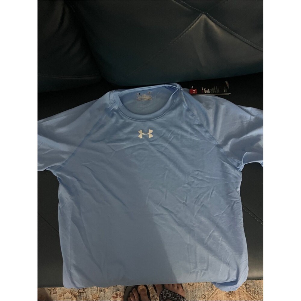 Under Armour Light Blue Short Sleeve Performance Tee